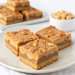 Cake Mix Peanut Butter Bars Recipe