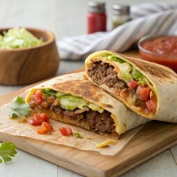 Homemade Ground Beef Crunchwrap Supreme (Taco Bell Copycat )