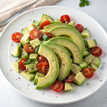 3 Ingredient Avocado Salad Recipe