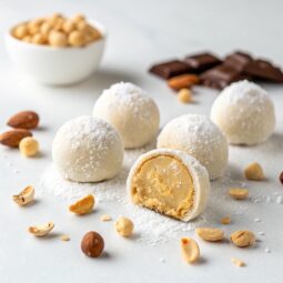 Peanut Butter Snowballs (No Bake Truffles)