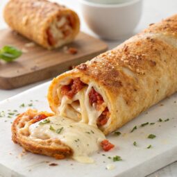 Cheesy Pizza Roll