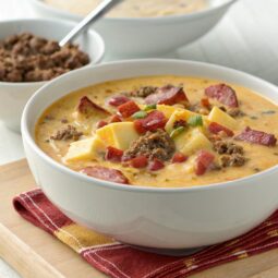 Bacon Cheeseburger Chowder