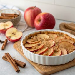 Baked Cinnamon Apple Crisps