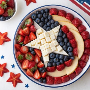 Captain America Fruit Platter
