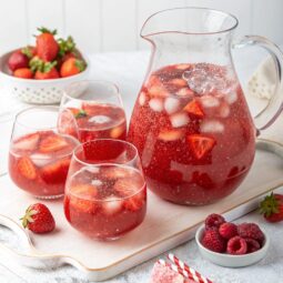 Sparkling Red Party Punch