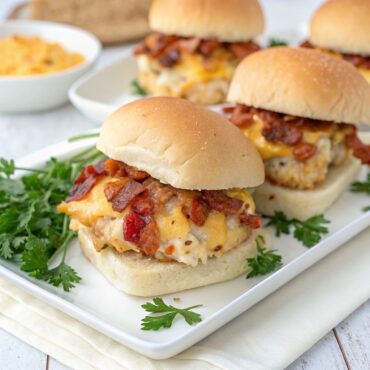 Crack Chicken Sliders