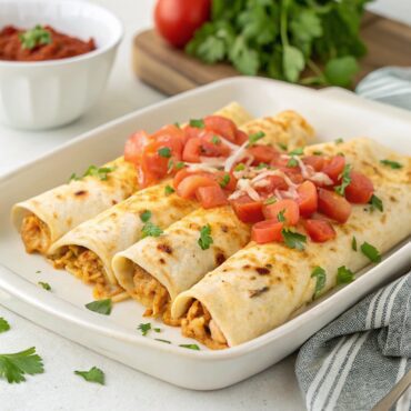 Slow Cooker Chicken Ranch Enchiladas
