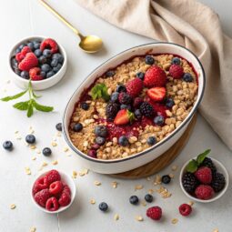 Berry Oatmeal Bake