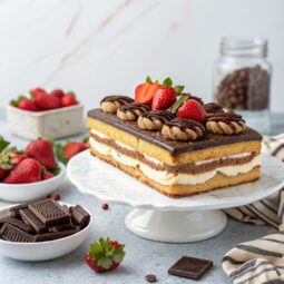 No Bake Eclair Cake