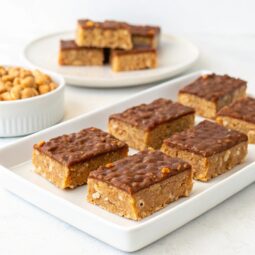 No Bake Peanut Butter Cornflake Bars