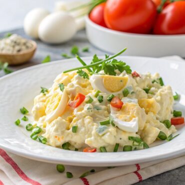 High Protein Egg Salad with Cottage Cheese