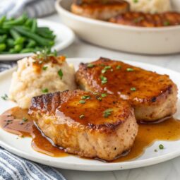 Easy Baked Maple Pork Chops