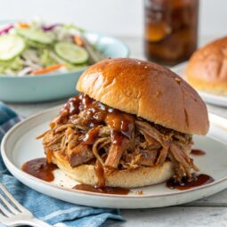 Instant Pot Sweet and Sticky Pulled Pork