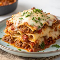 Instant Pot Ground Beef Lazy Lasagna