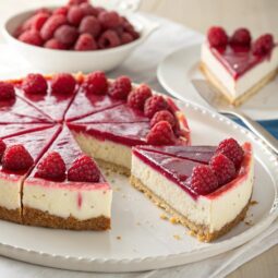 Raspberry Cream Cheese Pie