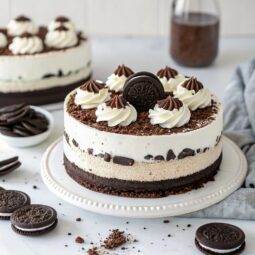Oreo Ice Cream Cake Dessert