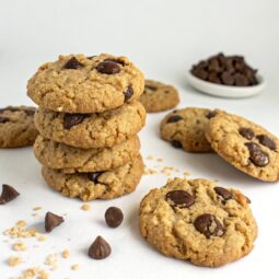 Oatmeal Chocolate Chip Peanut Butter Cookies