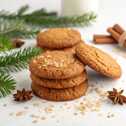 Oatmeal Gingerbread Cookies