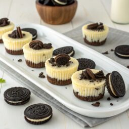 Mini Oreo Cheesecakes