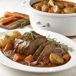 Slow Cooker Copycat Texas Roadhouse Beef Pot Roast