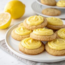 Lemon Cheesecake Pudding Cookies