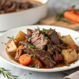 Slow Cooker Balsamic Pot Roast