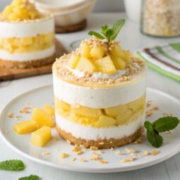 Layered Pina Colada Dessert (Lush)