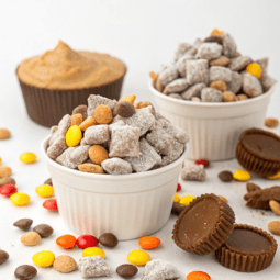 Triple Peanut Butter Muddy Buddies