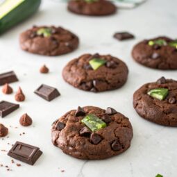 Double Chocolate Zucchini Cookies