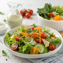 Easy Green Garden Salad