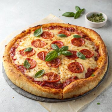 Homemade Pan Pizza Crust (and Pizza Night Tradition)