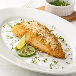 Coconut Crusted Tilapia