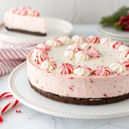 Peppermint Crunch Ice Cream Pie