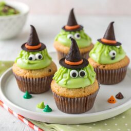 Melted Witch Cupcakes