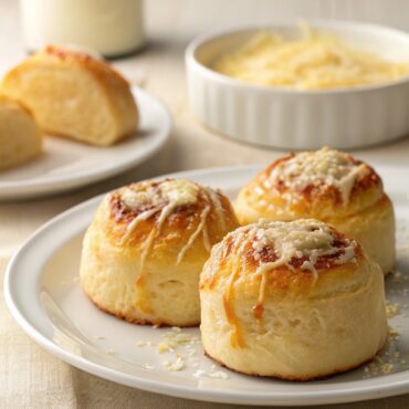3 Ingredient Easy Parmesan Rolls