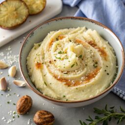 Garlic Parmesan Mashed Potatoes