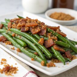 Brown Sugar and Bacon Green Beans