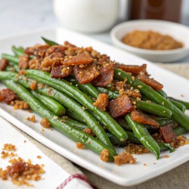 Brown Sugar and Bacon Green Beans