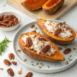 Coconut Pecan Sweet Potatoes