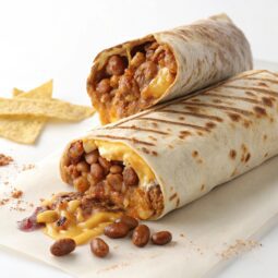 Crispy Bean and Cheese Burritos