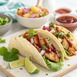 Instant Pot Hawaiian BBQ Chicken Tacos