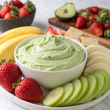 Creamy Pistachio Fruit Dip (2 Ingredients)