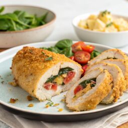 Malibu Stuffed Chicken