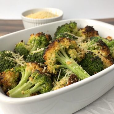 Oven Roasted Parmesan Broccoli