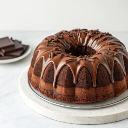 Triple Chocolate Bundt Cake