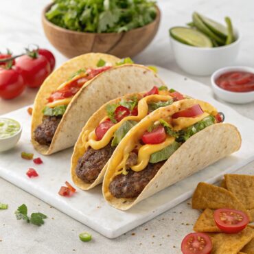 Cheeseburger Tacos