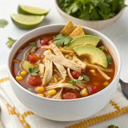 Easy Crock Pot Chicken Tortilla Soup