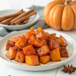 Roasted Honey Cinnamon Butternut Squash