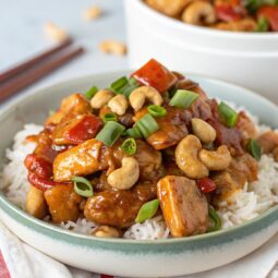 Slow Cooker Cashew Chicken