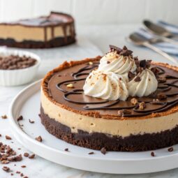 No Bake Mississippi Mud Ice Cream Pie
